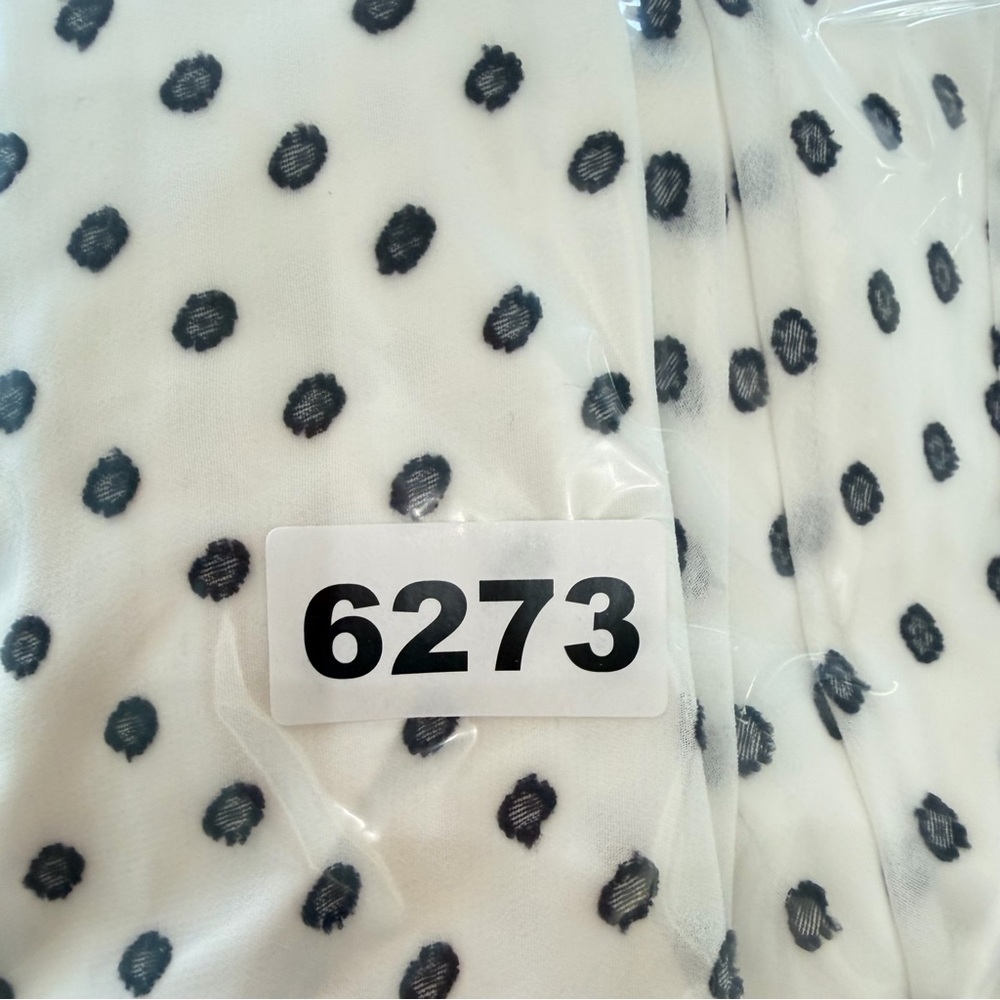 Hobbs Della Polka Dot Midi Dress Ivory Black Sleeveless Fit & Flare 36273 - Picture 12 of 12